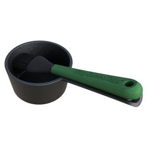 Big Green Egg Gietijzeren Sauspan + Basting Brush