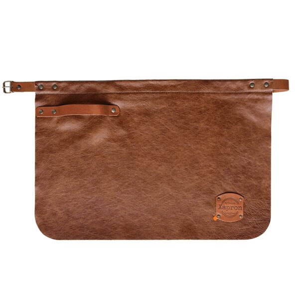 Xapron leren sloof New York Cognac