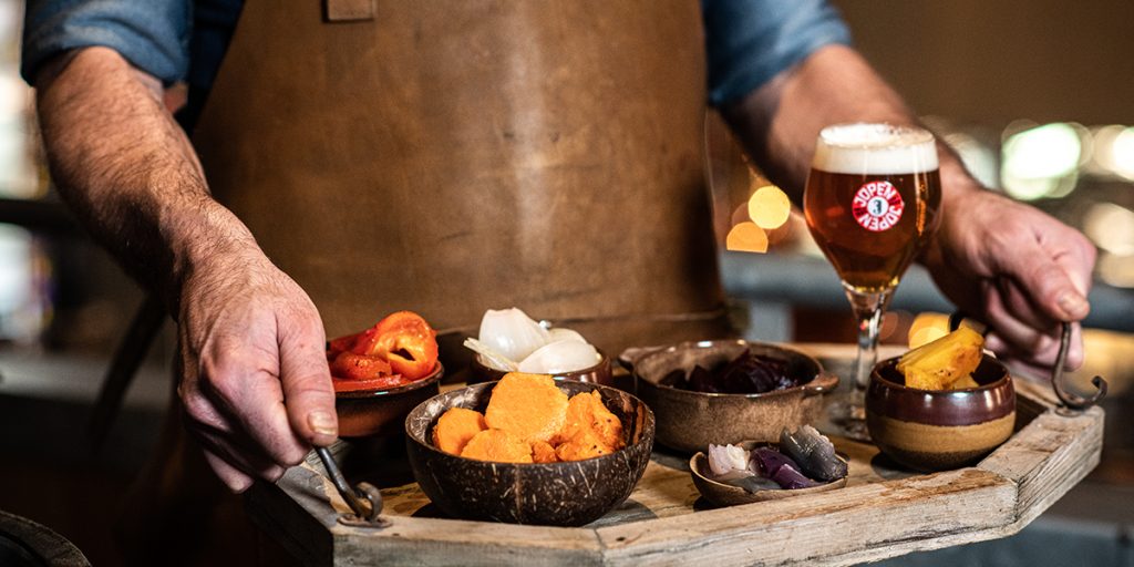 Gepofte Groenten Caveman Style