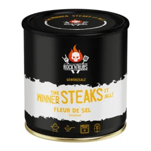 Rock ‘n Rubs – The Winner Steaks It All – Fleur de Sel