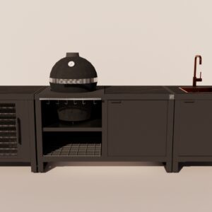 Roostr Rubix Charcoal Black - Opstelling 3