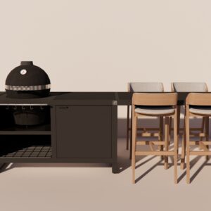 Roostr Rubix Charcoal Black - Opstelling 4