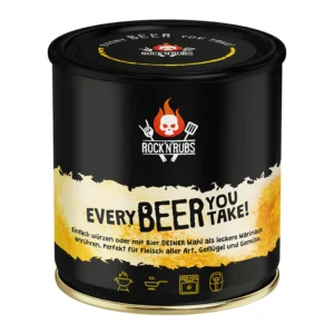 Rock ‘n Rubs Every BEER you take!