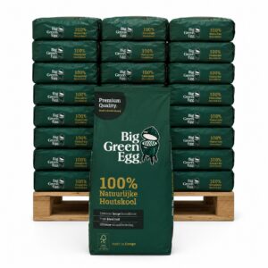 Pallet Big Green Egg Premium Houtskool 9 kg - 30 zakken